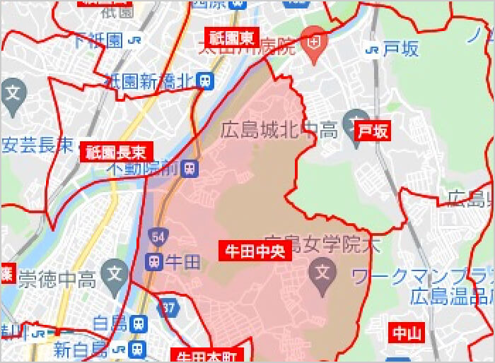 配布エリアの選択(販売店選択)